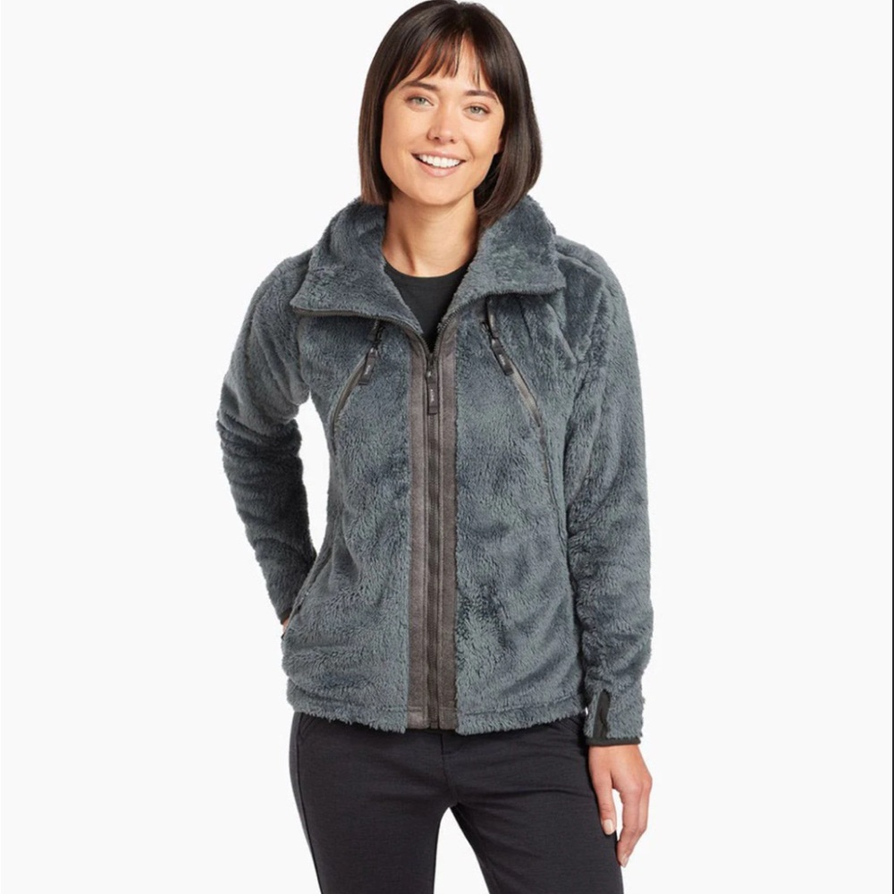 LAST CHANCE CLOSET CLOSING Kuhl Flight Jacket Women's Gray Fleece
